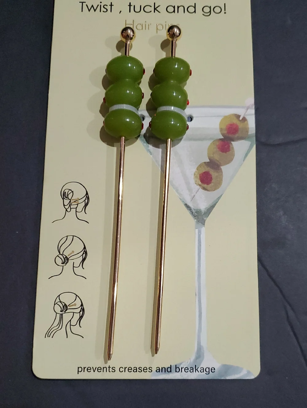 Set of Martini olives adorned‎ 6